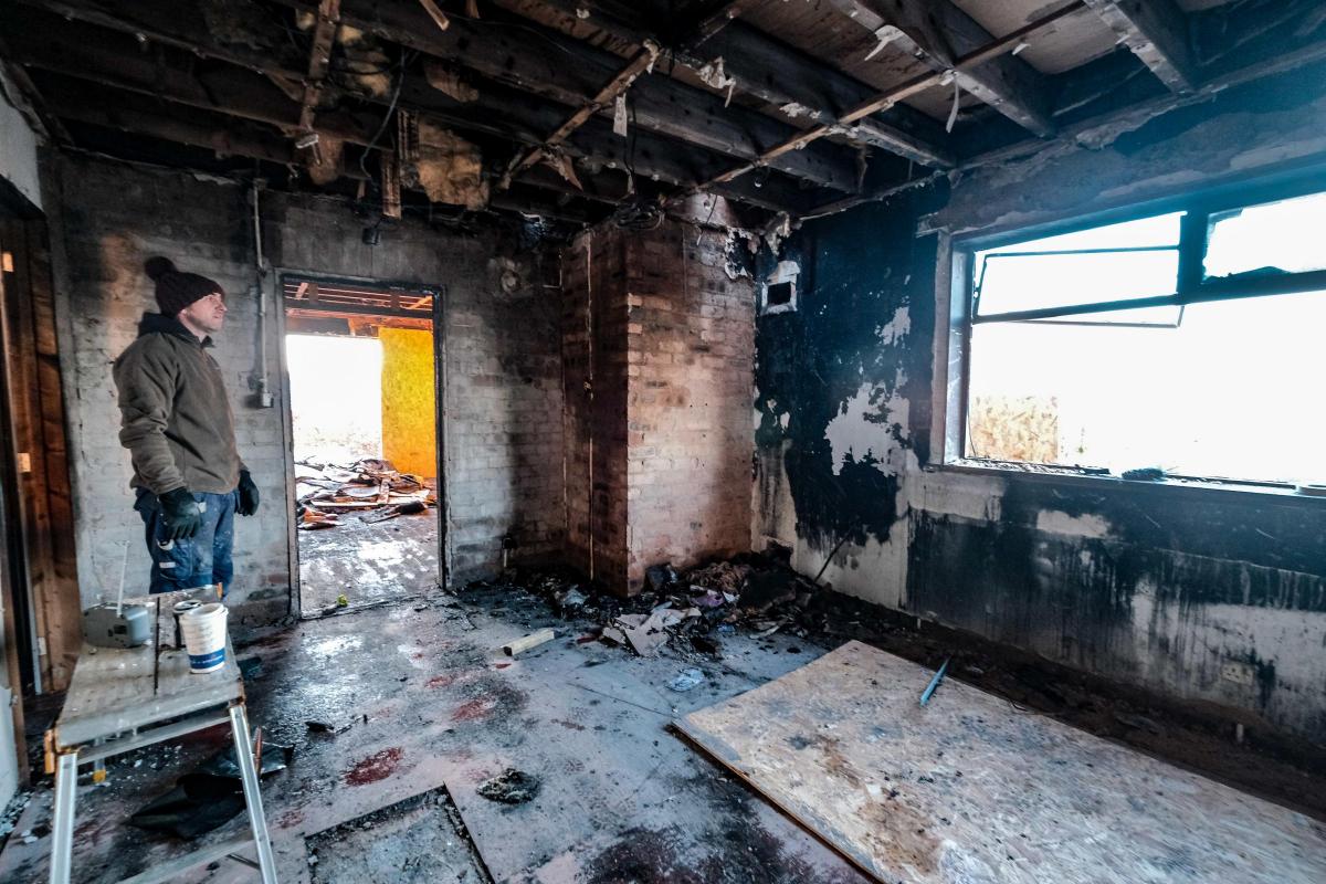 Dunfermline Dad Rebuilding Home After Fire Rips Through His Canmore Grove Property Dunfermline Press